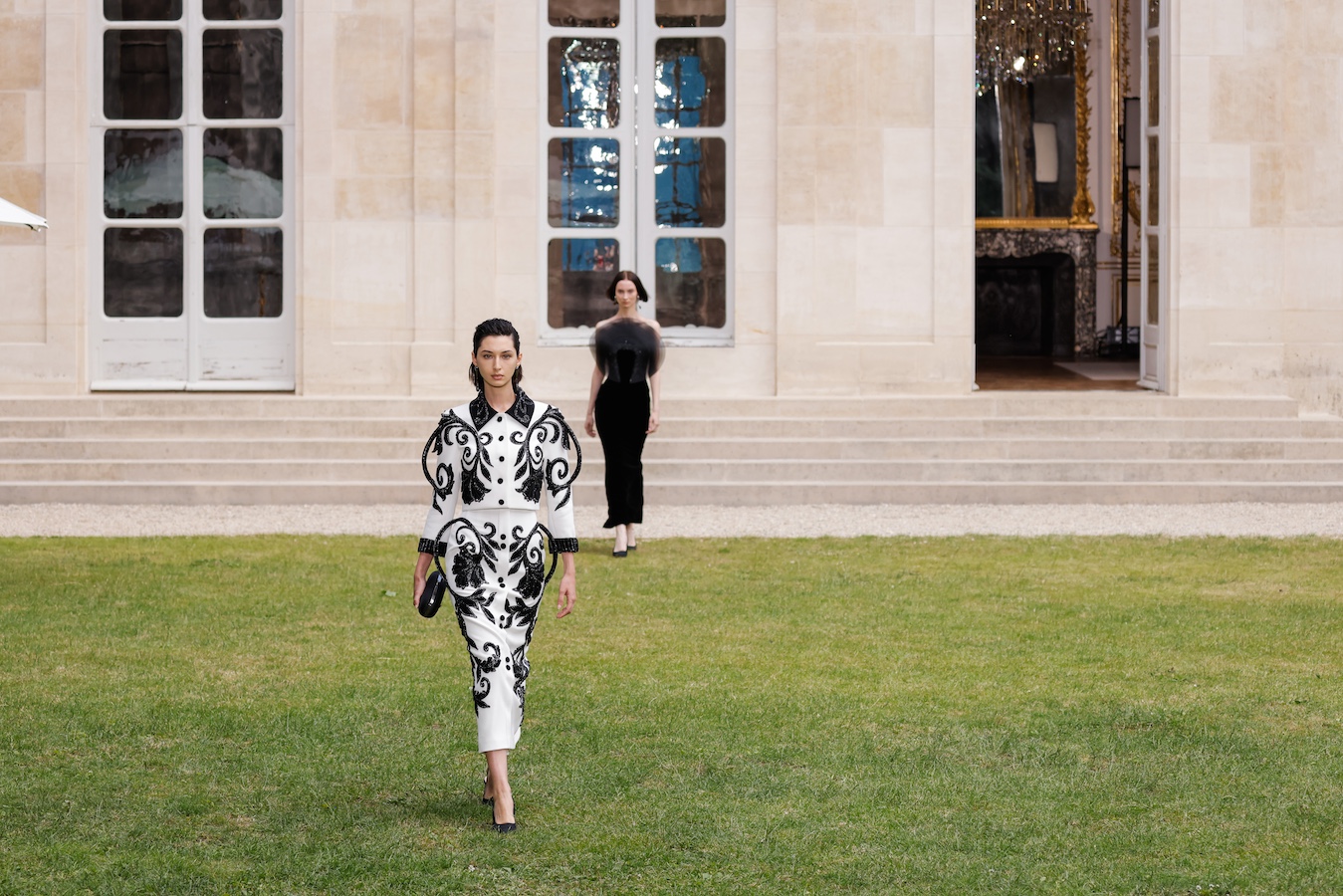 The star-studded show took place at the Hotel Pozzo Di Borgo. (Getty Images)