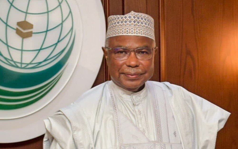 Secretary General of the Organisation of Islamic Cooperation Hissein Brahim Taha. (X/@OIC_OCI)