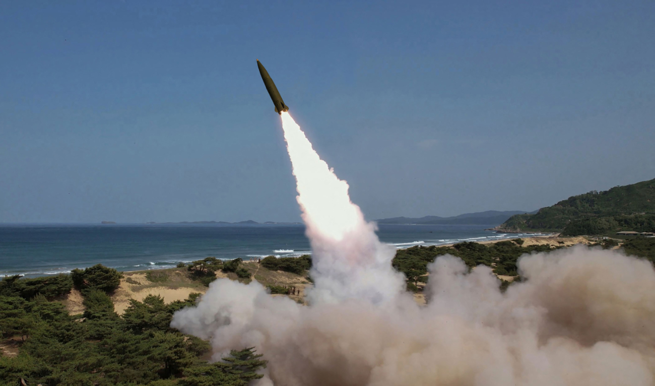 South Korea’s Joint Chiefs of Staff said it detected the launch but gave no details, saying an analysis is under way. (AFP/File)
