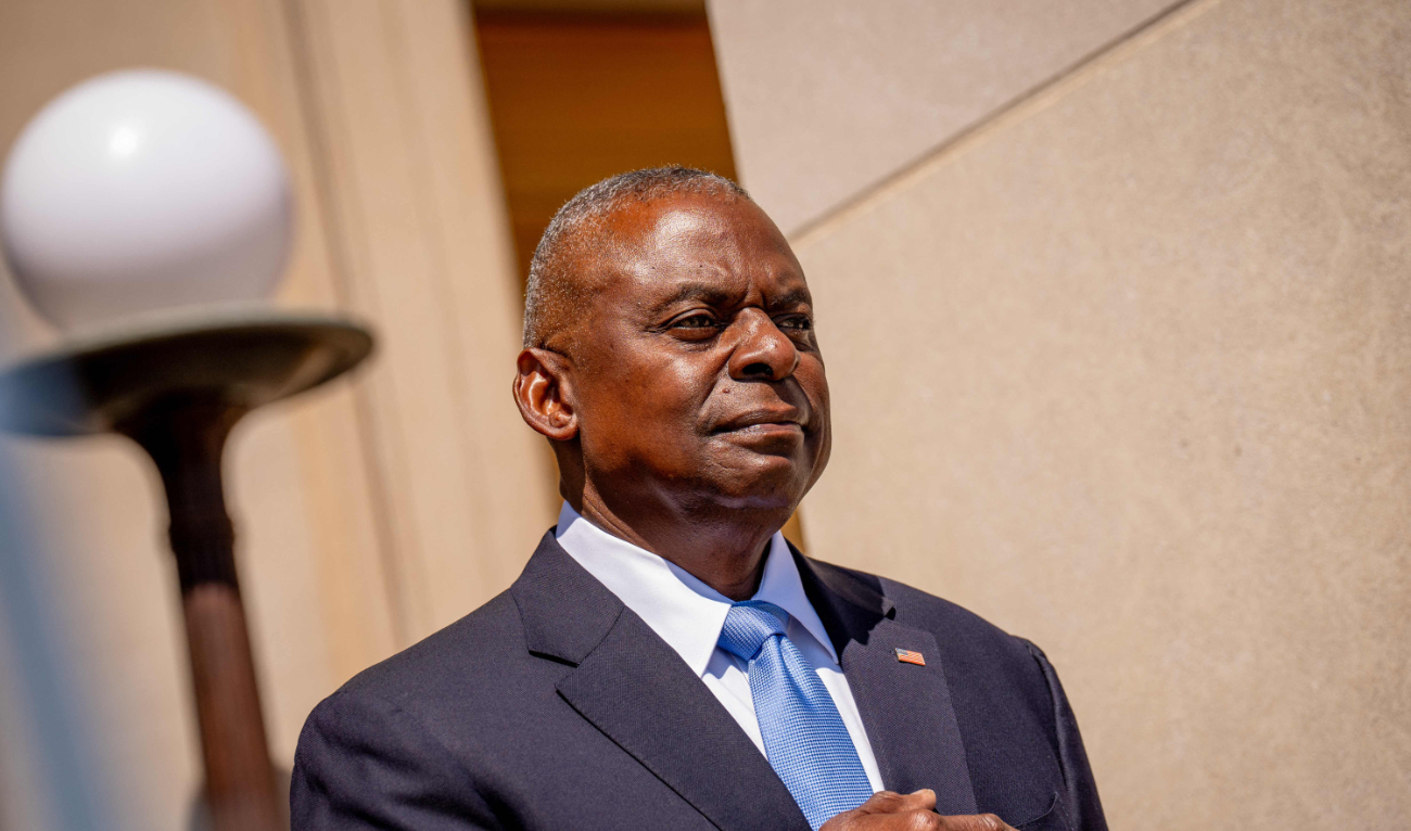 The Pentagon said US Defense Secretary Lloyd Austin and Russian Defense Minister Andrei Belousov discussed the importance of open lines of communication. (AFP/File)