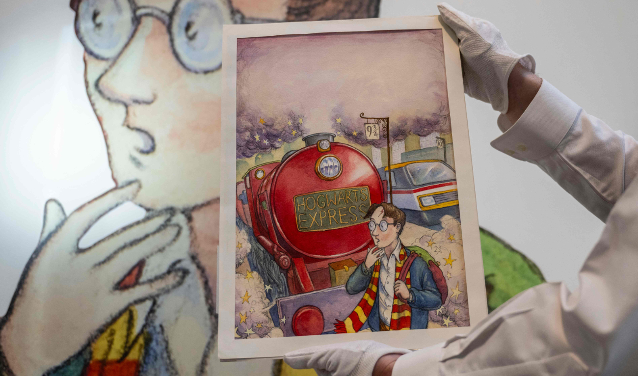 Original ‘Harry Potter’ cover art sells for $1.9 mn at auction
