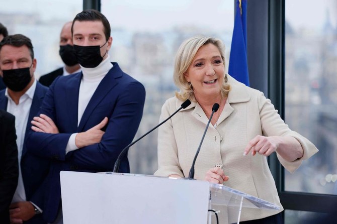 With just three days to go until France's landmark legislative election, the county’s far-right leader Marine Le Pen on Thursday raised the question of who would be in charge of the military if her party takes over the government after the two-round balloting. (AFP/File)