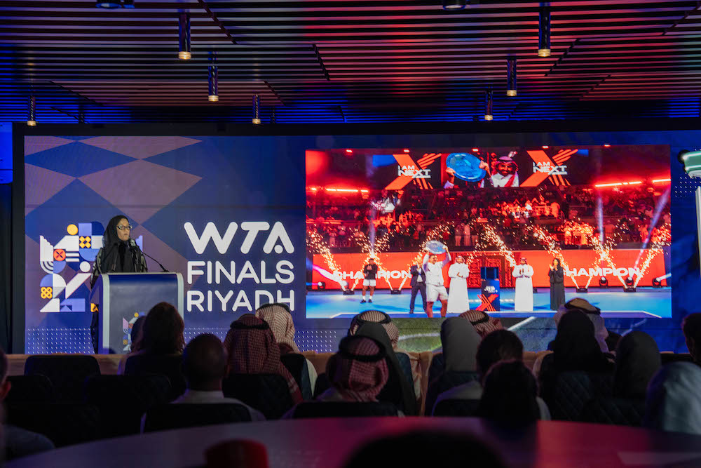 Saudi Tennis Federation aims to inspire a million players when Riyadh hosts 2024 WTA Finals