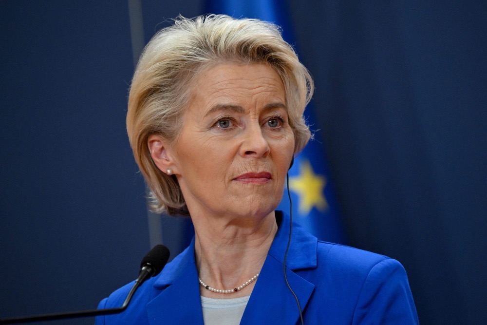 European Commission President Ursula Von der Leyen. (AFP)