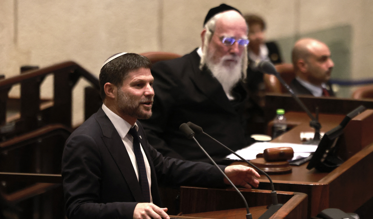 Finance Minister Bezalel Smotrich, who heads a pro-settler party, said in a statement that the government supported his proposal. (AFP/File)