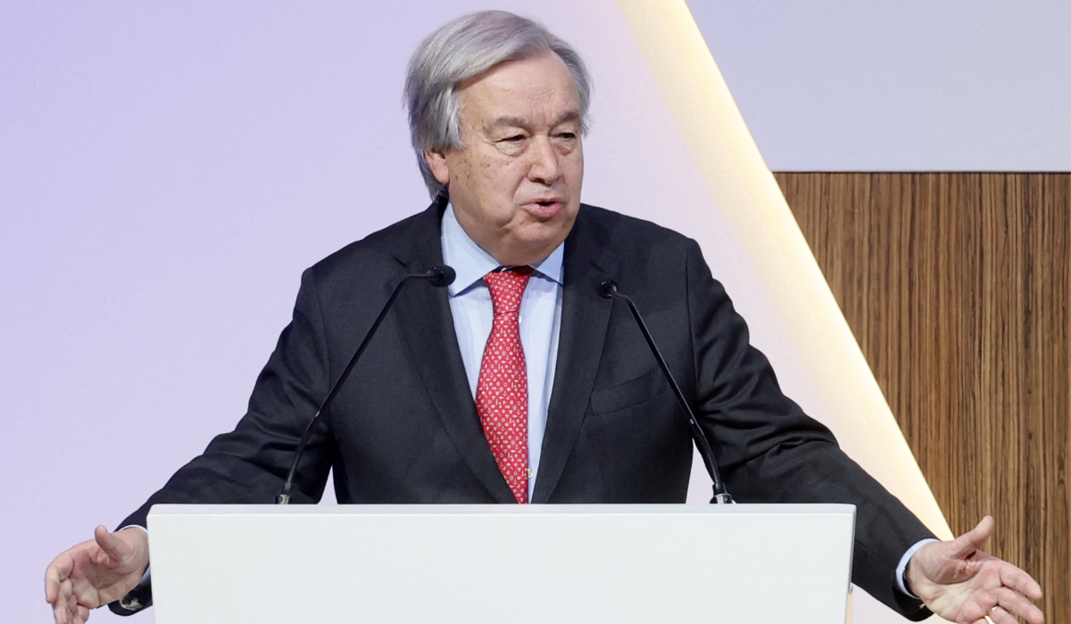 Secretary-General of the United Nations (UN) Antonio. (AFP file photo)
