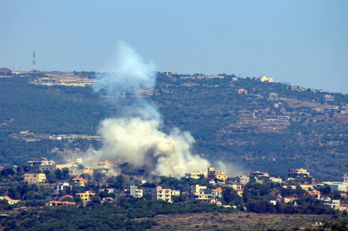 Above, smoke billows following Israeli bombardment in the village of Shihin in southern Lebanon near the border with Israel on June 28, 2024. (AFP)