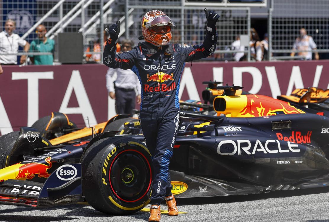 The series leader and three-time world champion delivered a home win at the Red Bull Ring with a fighting response after being passed by McLaren’s Norris in the opening laps. (AFP)