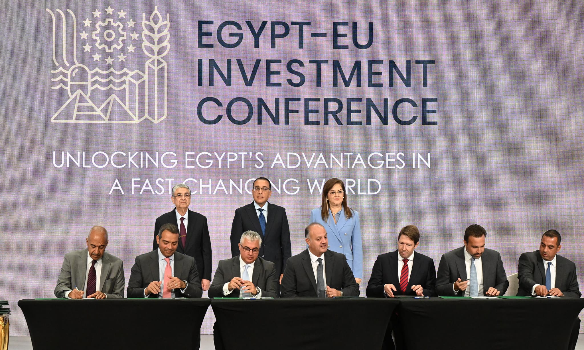 The signing ceremony, attended by Egyptian Minister of Electricity and Renewable Energy, Mohammed Shaker Al-Marqabi, and Hala El-Said, minister of planning and economic development, emphasized the collaboration between The Sovereign Fund of Egypt and several European developers. Supplied