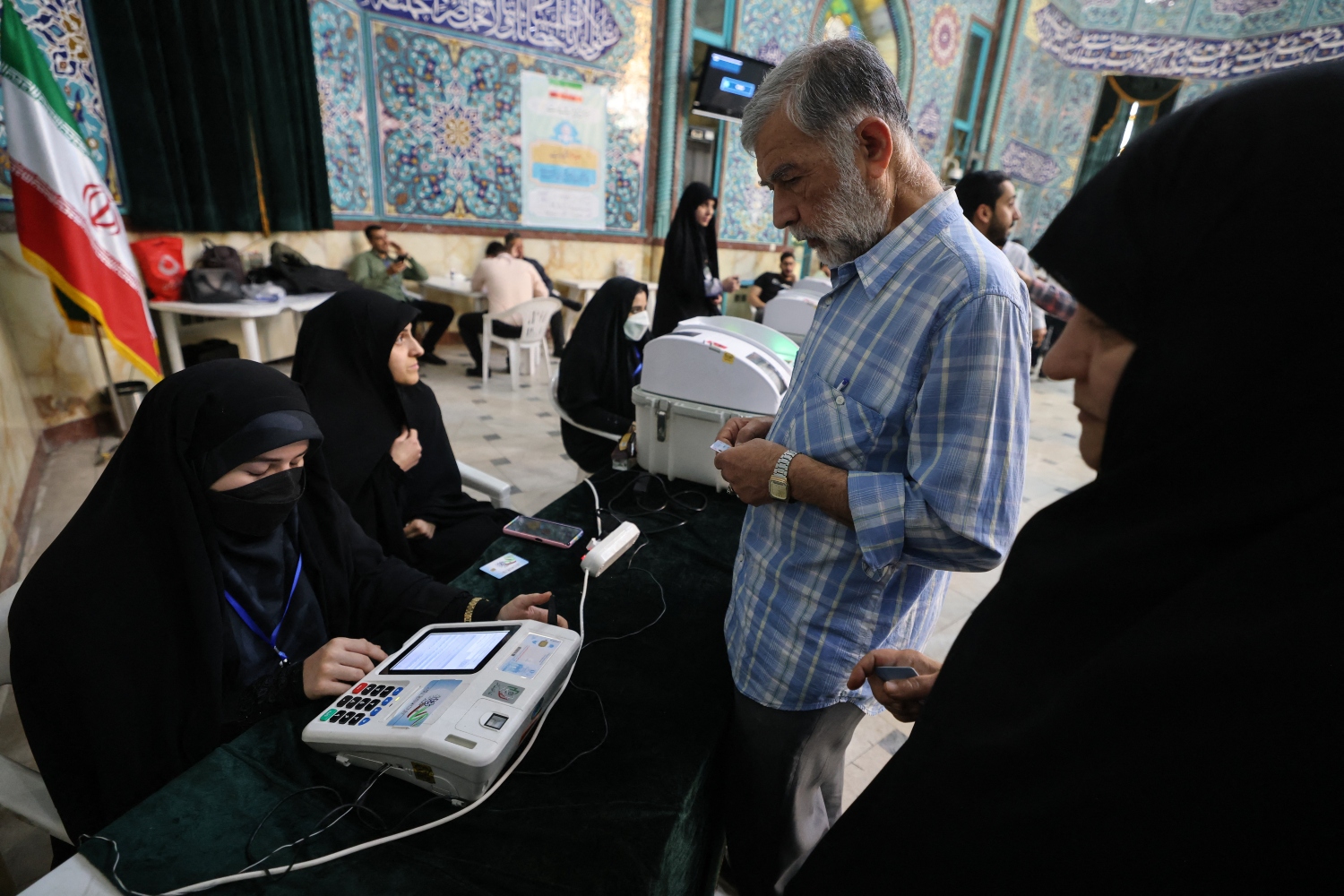 In two weeks, Iran will hold a presidential election to choose the successor to Ebrahim Raisi (File/AFP)