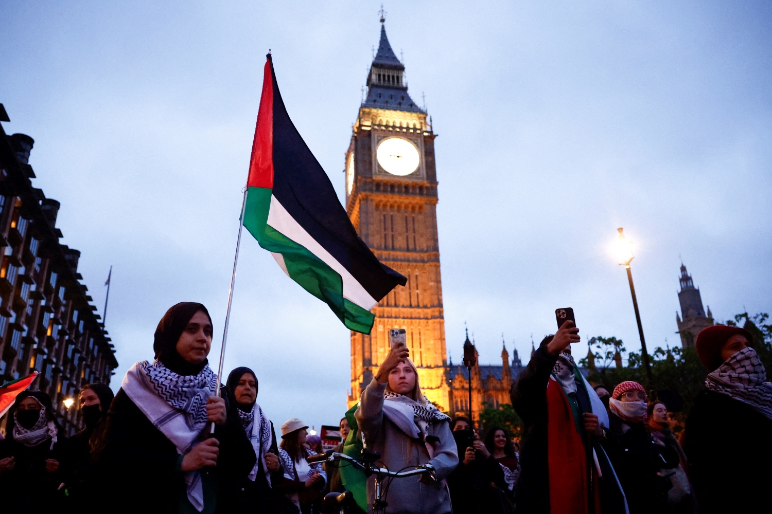 Foreign conflicts do not have a history of determining British elections (File/AFP)
