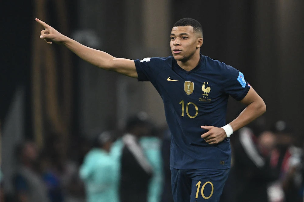 Kylian Mbappe led France in the 2022 FIFA World Cup, where they faced Argentina in Doha in the finals but lost on penalties. (AFP)