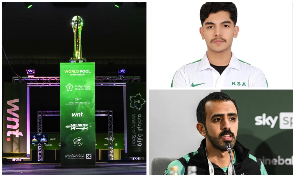 Saudi Arabia has received 13 wildcards to compete at this year’s World Pool Championship in Jeddah, which gets underway on Monday, and the Kingdom’s cohort cannot wait to pit their wits against the sport’s best. (Supplied)