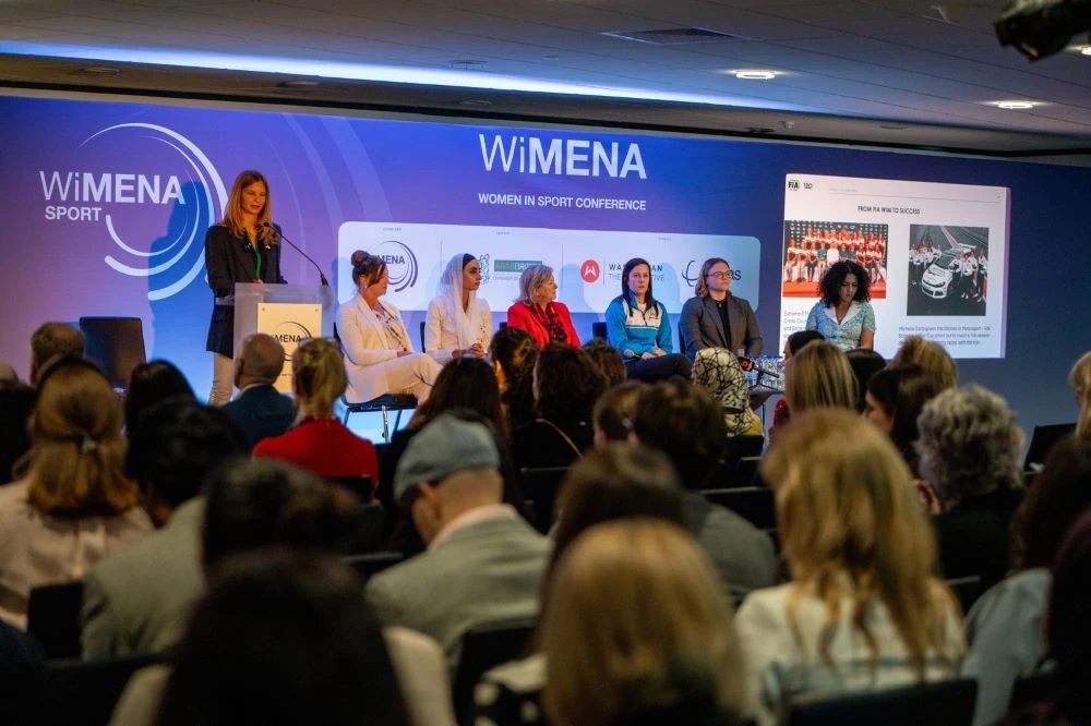 Chair of the FIA Women in Motorsport Commission Burcu Cetinkaya. (AN Photo/Hasenin Fadhel)