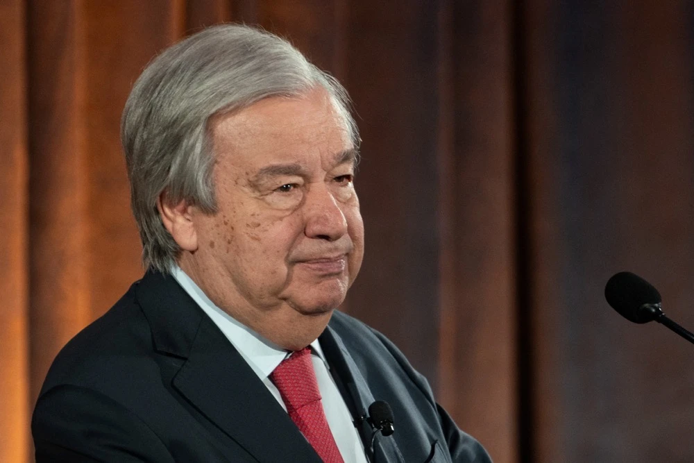 United Nations Secretary-General Antonio Guterres. (Reuters)
