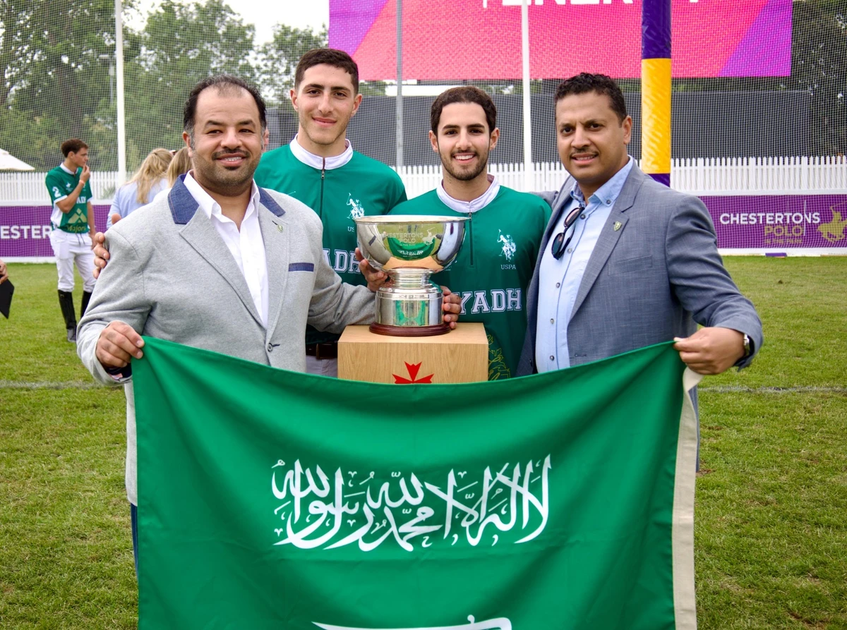 The Riyadh team were crowned champions after defeating the London team (SPA)