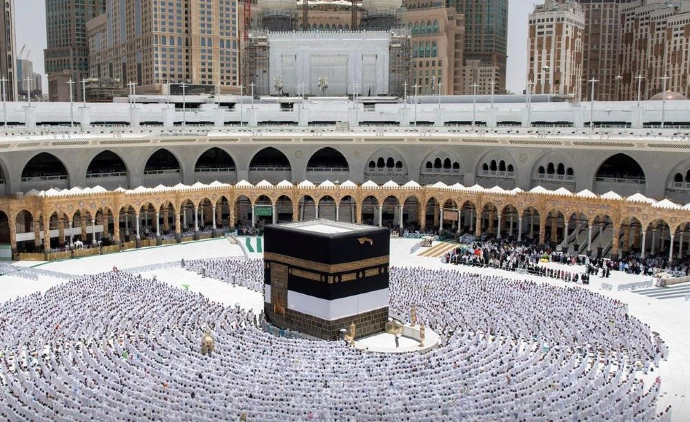 A Nigerian pilgrim has given birth to a baby boy, the first newborn arrival this Hajj season. (SPA)