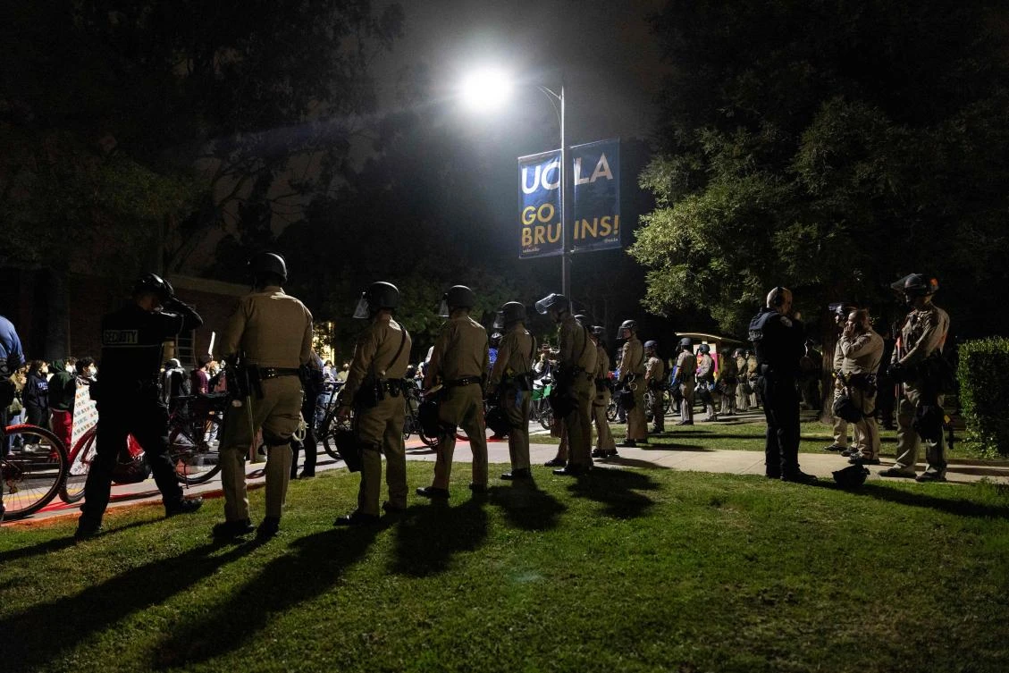Dozens arrested in new pro-Palestinian protests at University of California, Los Angeles