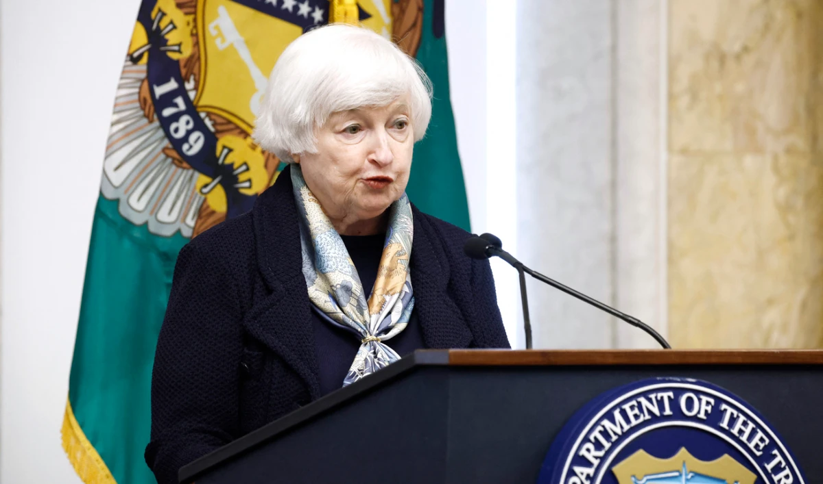 The US Treasury said it was raising “the risk of secondary sanctions for foreign financial institutions that deal with Russia’s war economy,” effectively threatening them with losing access to the US financial system. (AFP/File)
