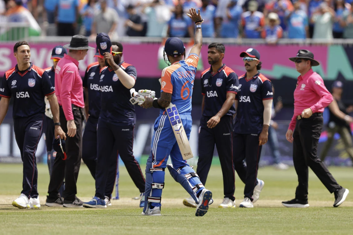 The US beat Canada in its first game and had a six-day rest since its victory over 2022 runner-up Pakistan. (AP)