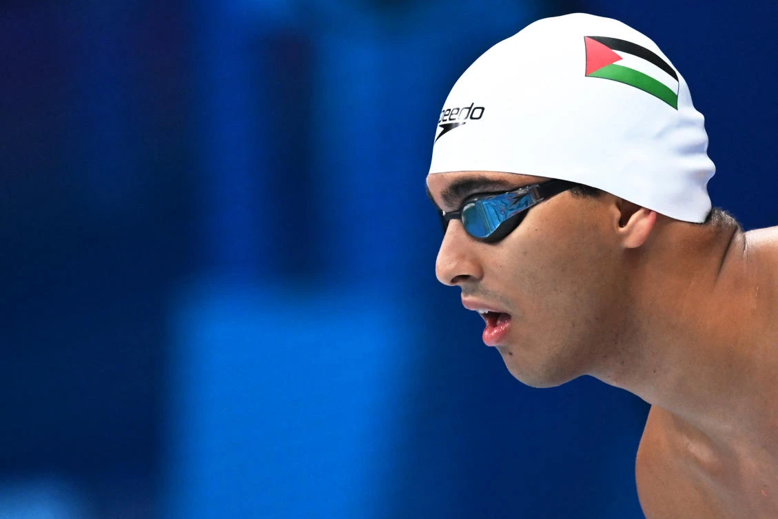 Bawwab, 24, who was born in Saudi Arabia to Palestinian refugees, is chasing a dream that is not his alone. (REUTERS)