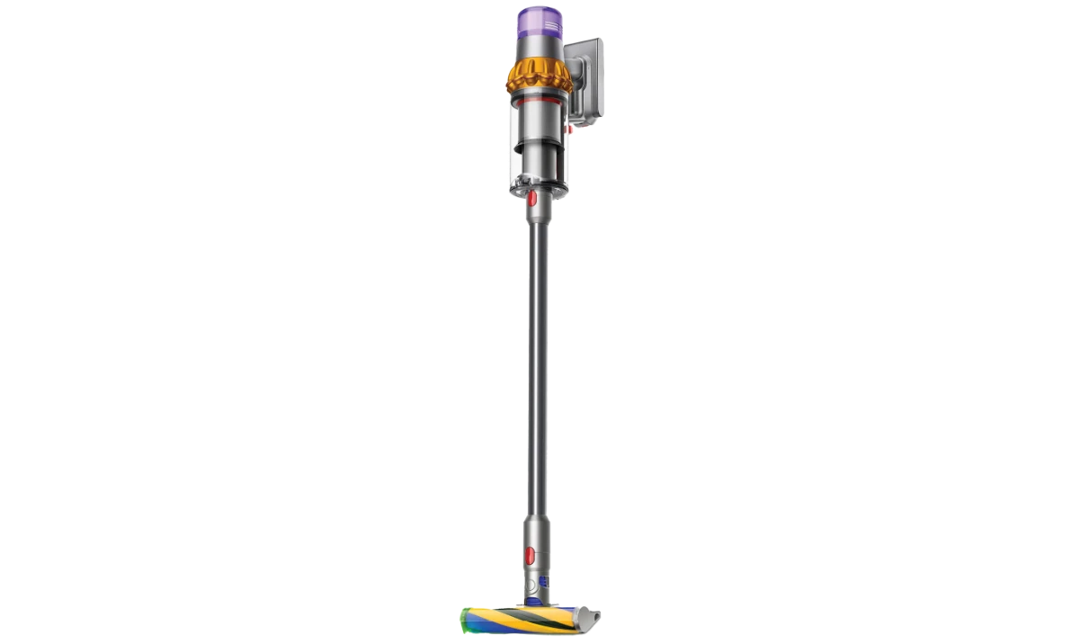 The Dyson V15 Detect Absolute is capable of detecting, removing, sizing and counting microscopic dust.