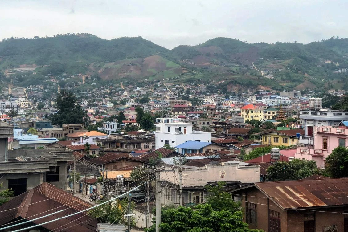 Junta troops on Wednesday launched an air strike on territory the TNLA holds near the ruby and gem-mining hub of Mogok, the group said. (AFP)