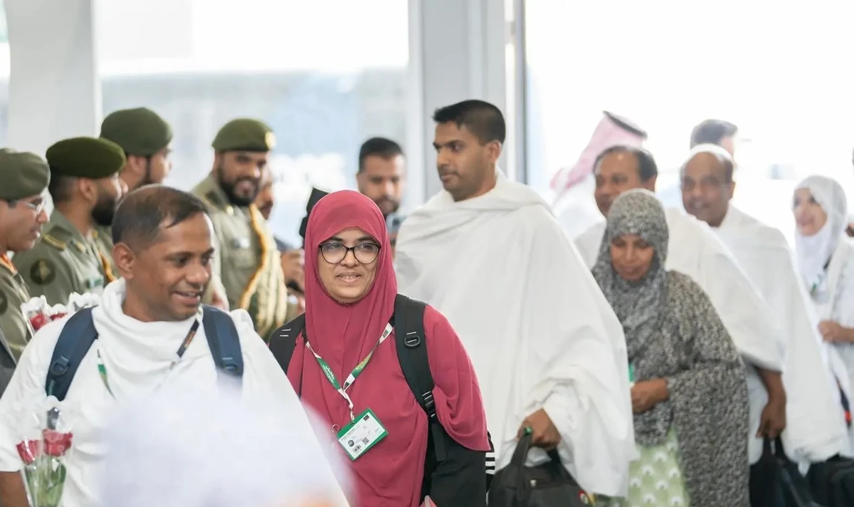 In this file photo, Bangladeshi pilgrims are seen arriving in Jeddah on May 9, 2024. (SPA/File)