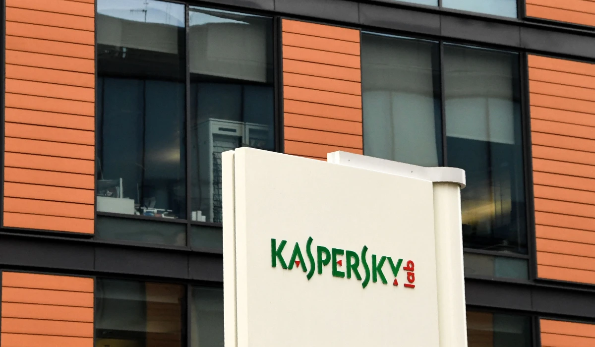 A view of the headquarters of Kaspersky Lab, Russia's leading antivirus software development company, in Moscow on October 25, 2017. (AFP)