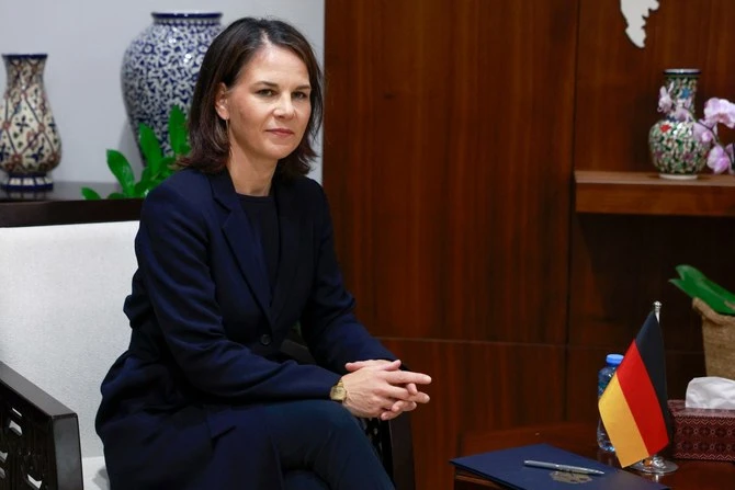 German Foreign Minister Annalena Baerbock will visit the Middle East next week, Berlin said Friday, as the Gaza war grinds on and fears grow of a wider regional conflict. (AFP/File)