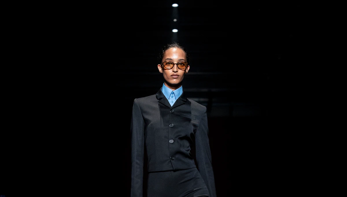 Mona Tougaard stuns at 032c’s Paris Fashion Week show