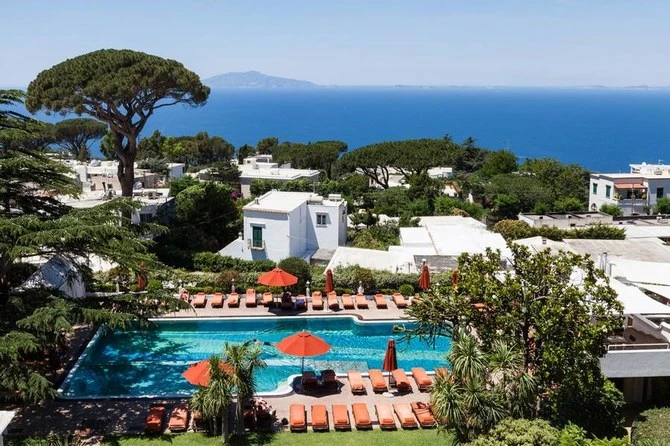The Italian island of Capri banned tourists from disembarking Saturday after problems with the water supply from the mainland threatened to leave the holiday hotspot parched. (File)