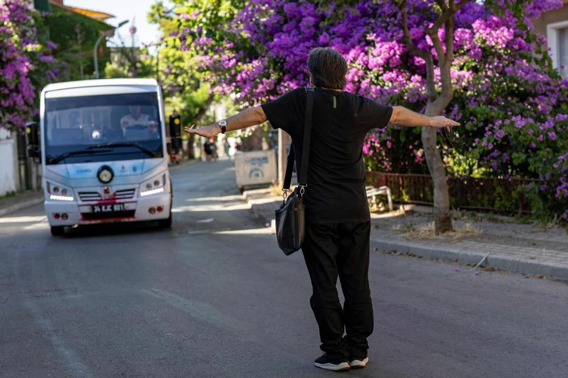 Buyukada is one of the Princes’ Islands, a popular destination for tourists and a retreat for many of Istanbul’s 16 million inhabitants, and motor vehicles are prohibited there except for essential services. (AFP)