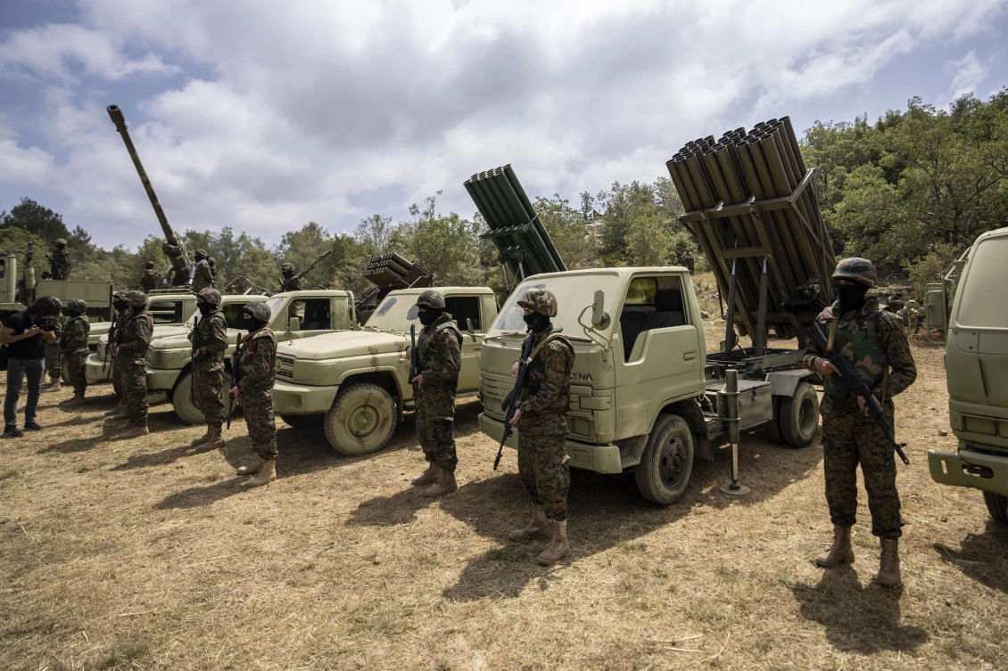 The prospect of a full-scale war between Israel and Lebanon’s Hezbollah militia terrifies people on both sides of the border, but some see it as an inevitable fallout from Israel’s ongoing war against Hamas in Gaza, particularly as ceasefire negotiations have faltered. (AP)