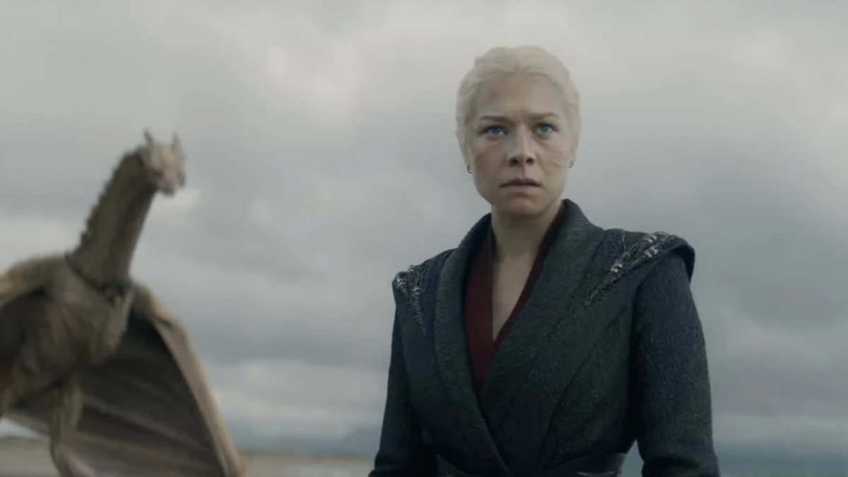 Emma D’Arcy as Rhaenyra Targaryen in ‘House of the Dragon’ season two. (Courtesy of HBO)