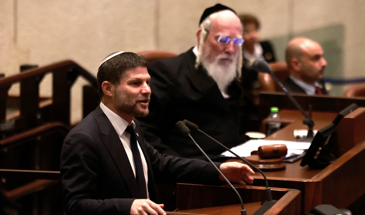 Finance Minister Bezalel Smotrich, who heads a pro-settler party, said in a statement that the government supported his proposal. (AFP/File)