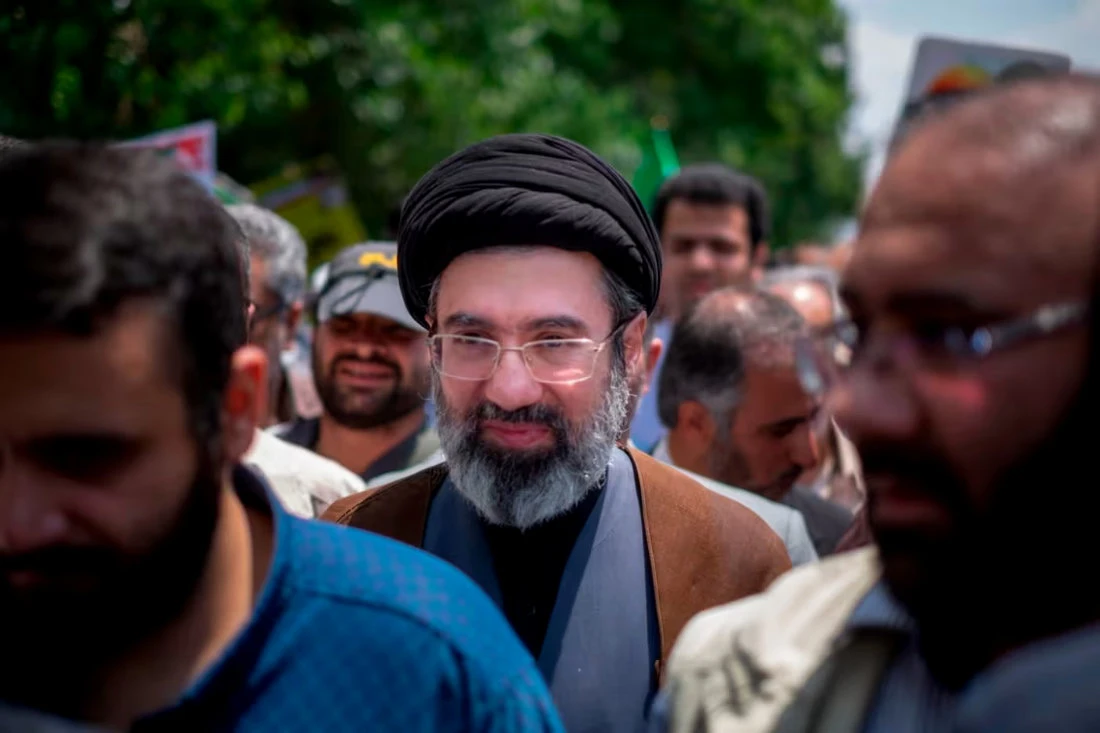 Observers believe that Khamenei will not pass on religious authority or position of supreme leader to his son Mojtaba. (Reuters)