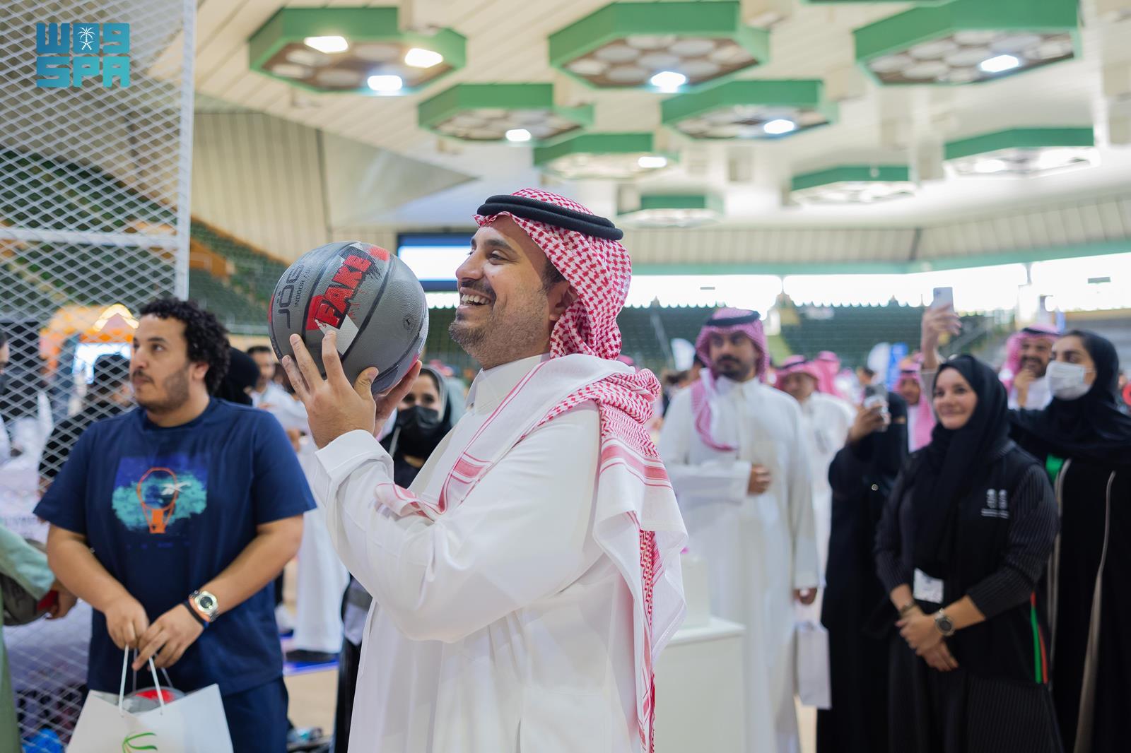 The event was attended by Prince Fahd bin Jalawi bin Abdulaziz bin Musaed, the vice president of the SOPC. (SPA)