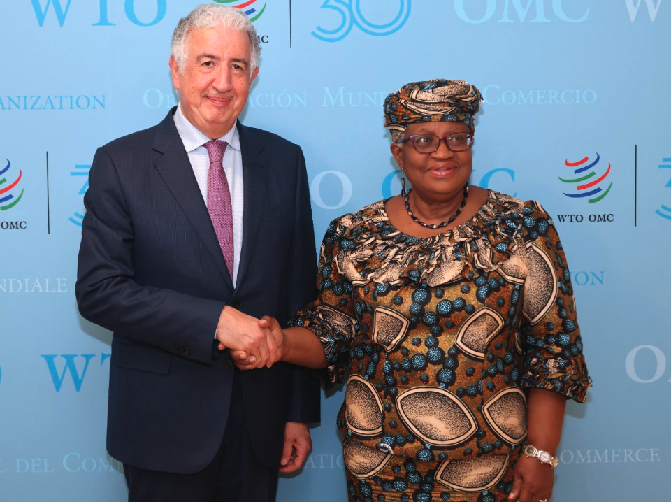 ITFC and WTO officials discuss cooperation opportunities in Geneva