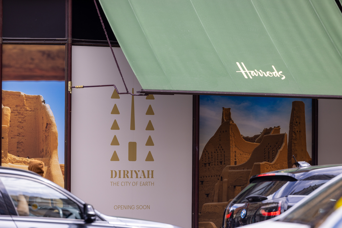 The Diriyah Company is hosting a pop up within Harrods in London from July 1-26. (Supplied)