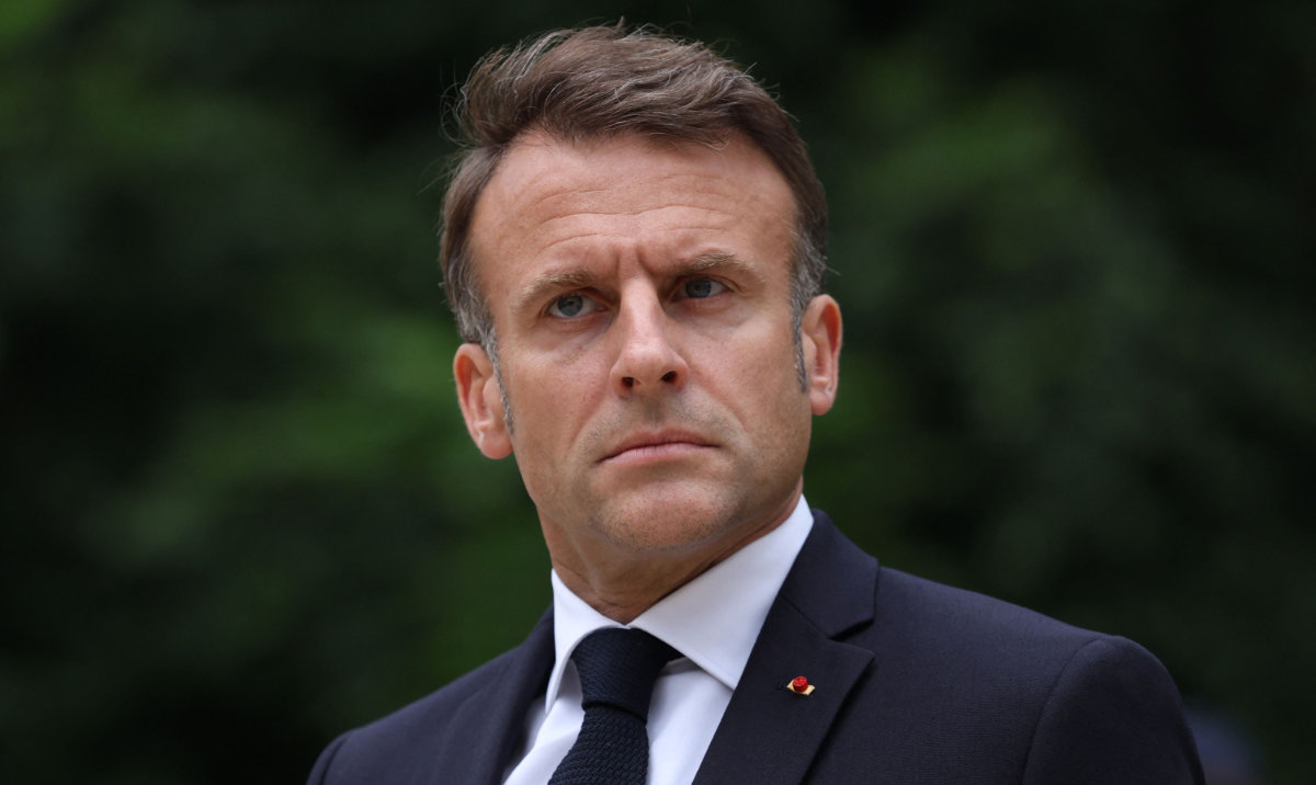 Macron also called on Netanyahu to refrain from any “new operation” in Gaza near Rafah or Khan Yunis. (AFP)