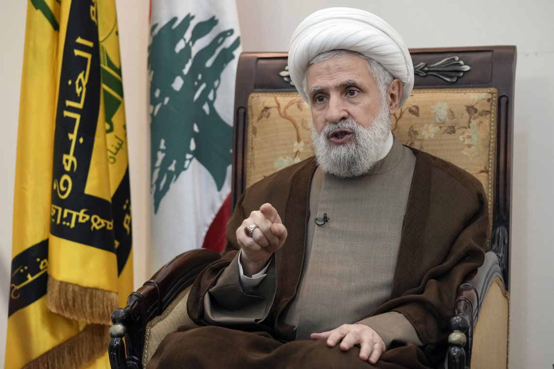 Hezbollah’s deputy leader says group would stop fighting with Israel after Gaza ceasefire