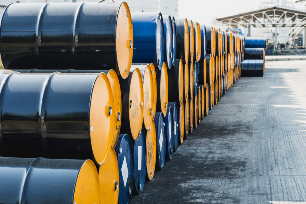 Brent crude futures edged up 46 cents, or 0.5 percent, to $86.70 per barrel at 9:45 a.m. Saudi time. Shutterstock