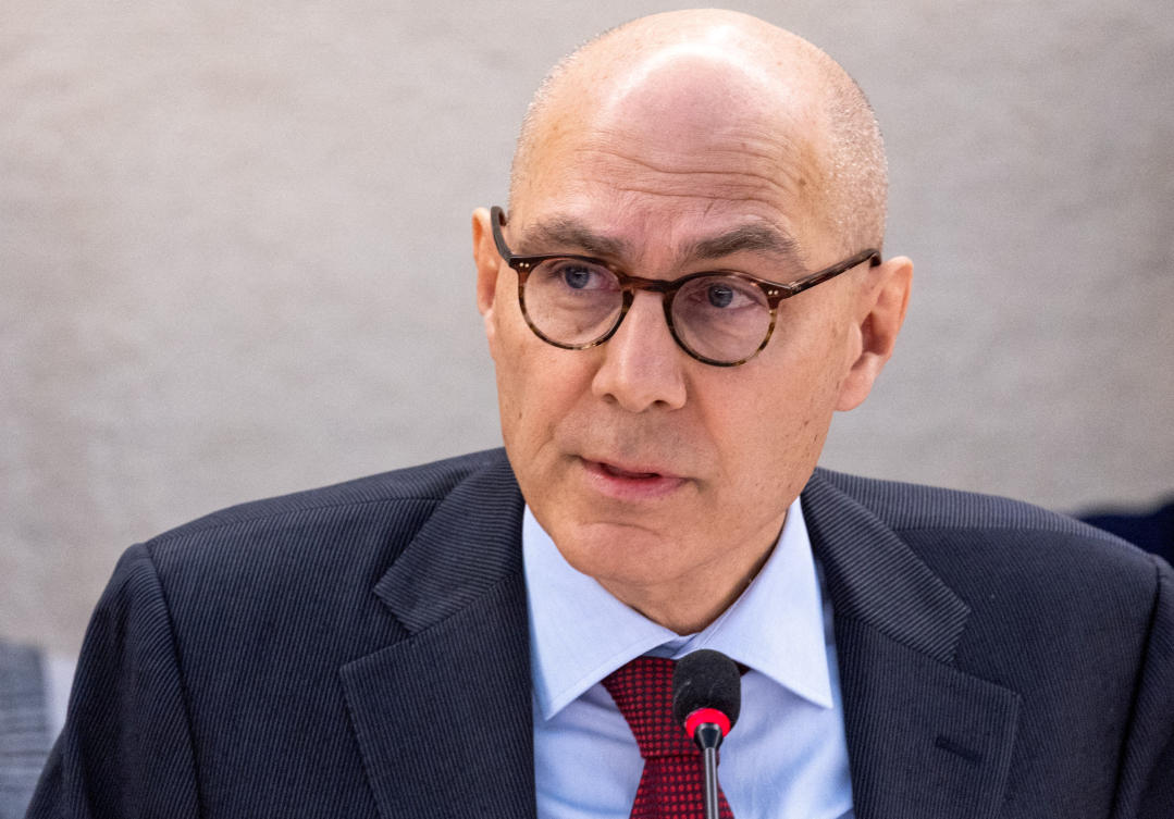 Volker Turk the United Nations High Commissioner for Human Rights. (Reuters/File)