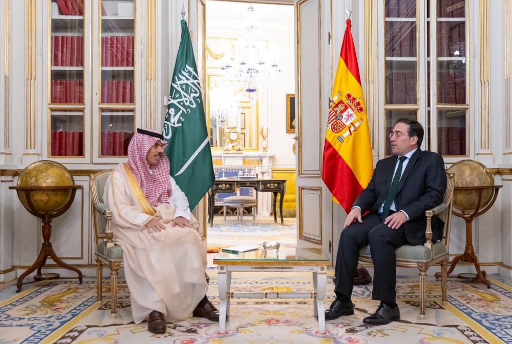 Saudi foreign minister meets Spanish counterpart