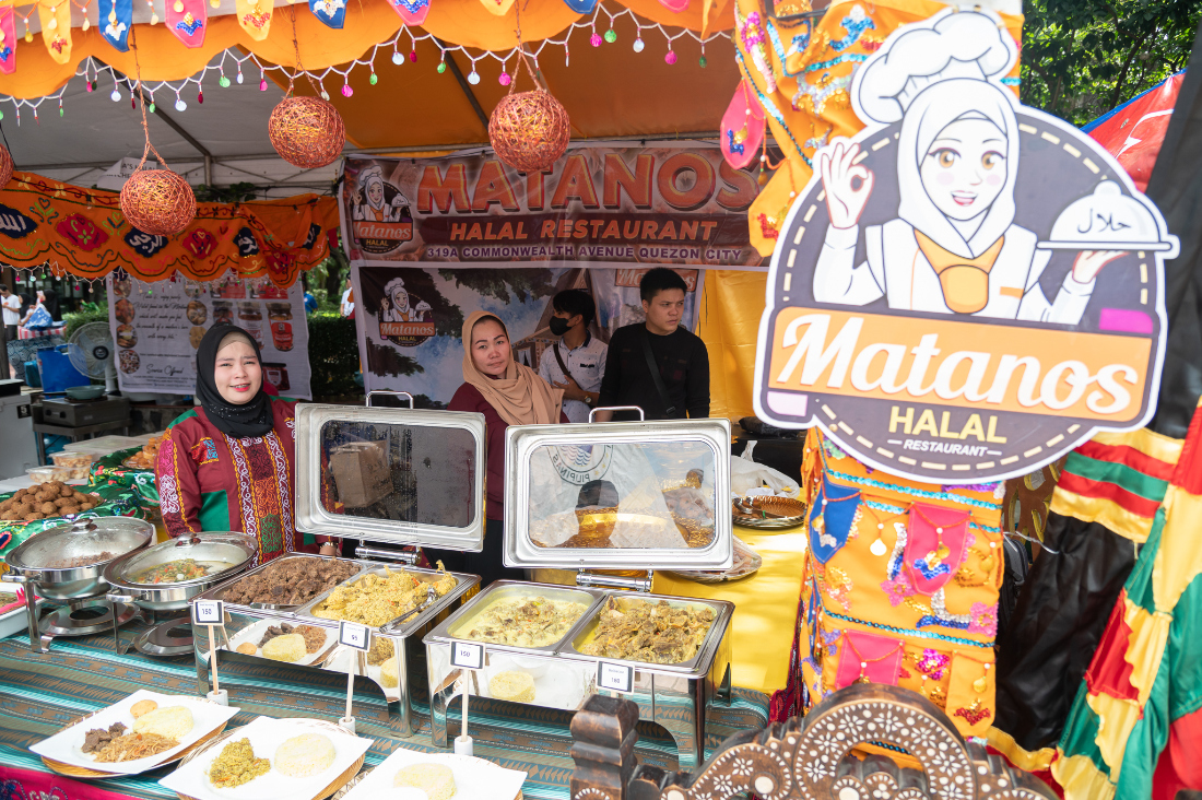 Halal food is on display during the Manila Halal Food Festival in the Philippine capital. (Manila Public Information Office)