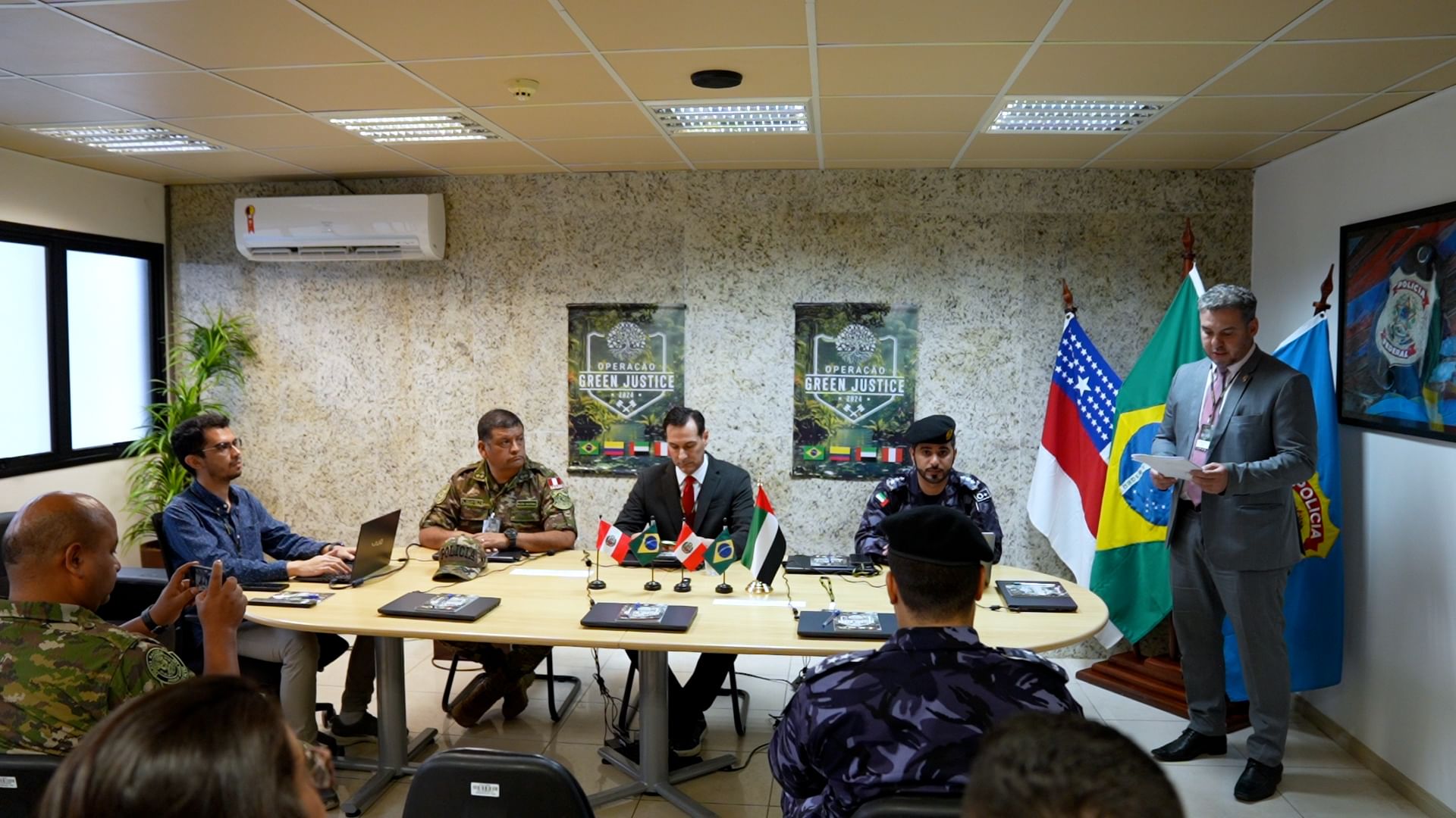 Regional law enforcement agencies from UAE, Brazil, Peru, and Colombia, along with UNODC and the Environmental Systems Research Institute (ESRI) supported and participated in the operation. (WAM)