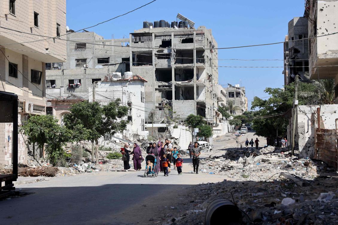 The Israeli air and ground offensive has killed more than 38,000 people in Gaza, and has caused widespread devastation and a humanitarian crisis. (AFP)