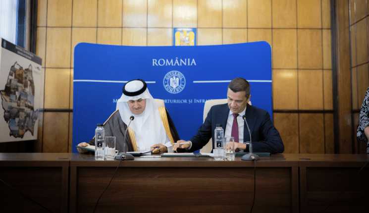 The agreement was signed by Saudi Arabia’s Minister of Transport and Logistics Services Saleh Al-Jasser and Romania’s Minister of Transport, Infrastructure, and Communications Sorin Grindeanu. Saudi Ministry of Transport and Logistics Services