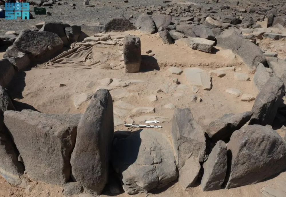 The study examined 431 standing stone circles at various sites in Harrat Uwayrid in AlUla, with 52 undergoing field surveys and 11 being excavated. (SPA)